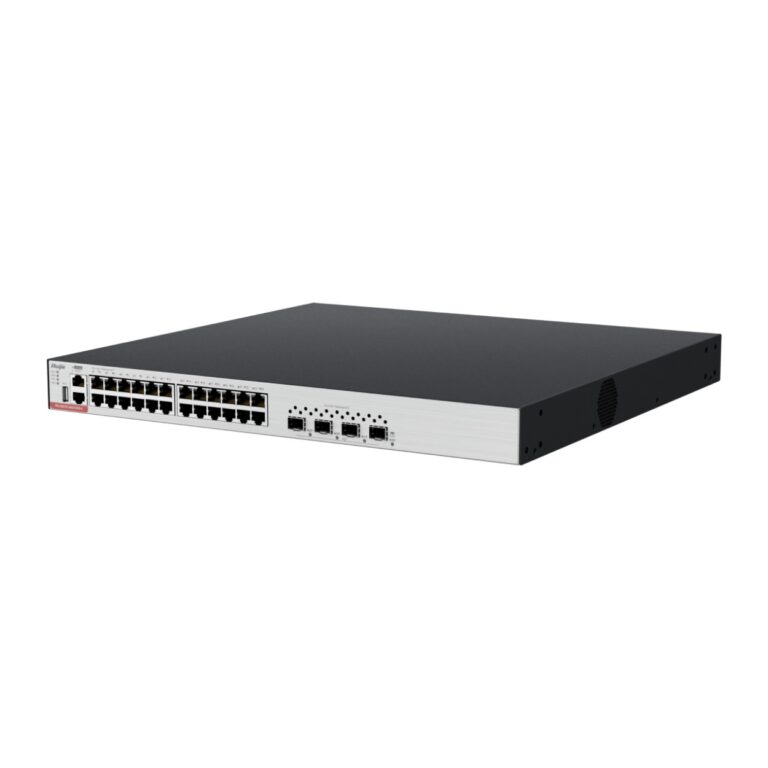 RUIJIE RG-S5310-24GT4XS-E 24-Port 1GE RJ45 4X10G SFP L-3 Yönetilebilir Switch - RG-S5310-24GT4XS-E