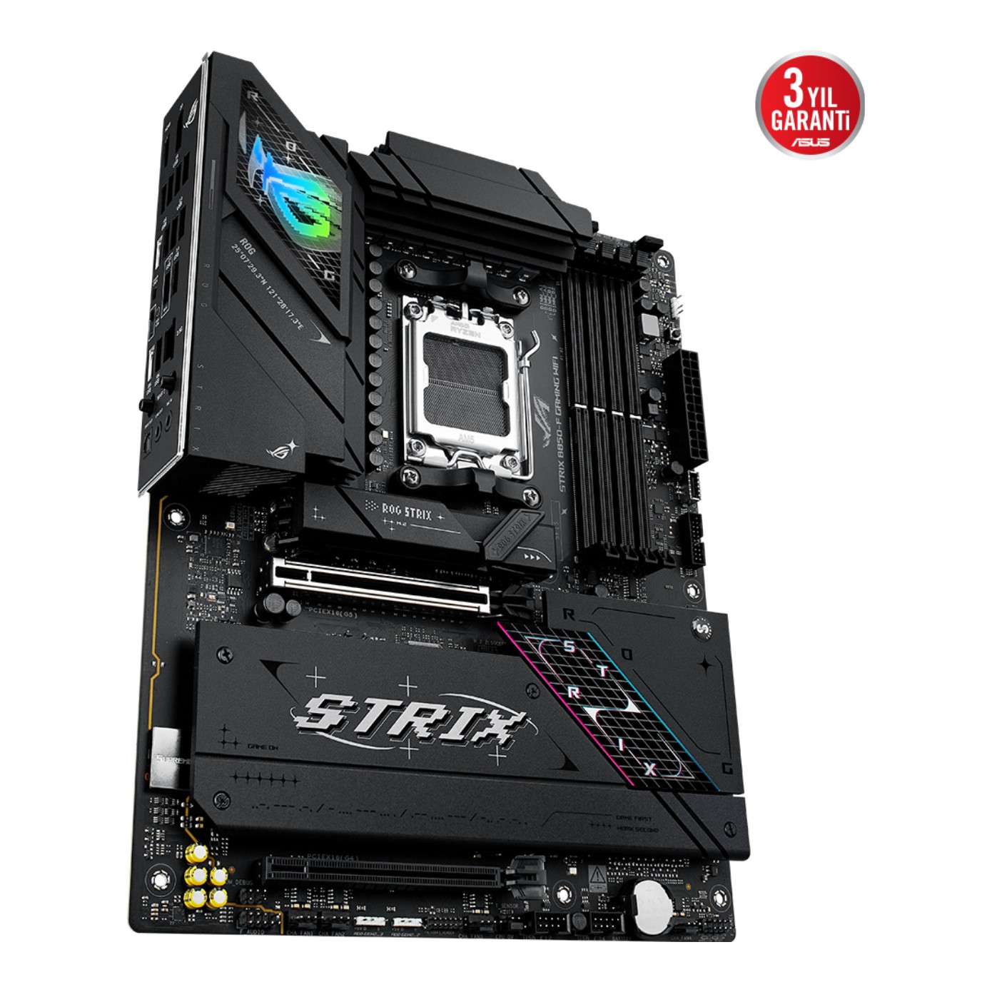 ASUS ROG STRIX B850-F GAMING WIFI AM5 DDR5 8000 WiFi 7+BT ATX- 90MB1J70-M0EAY0 ASUS ROG STRIX B850-F GAMING WIFI AM5 DDR5 8000 WiFi 7+BT ATX - 90MB1J70-M0EAY0