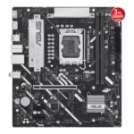 ASUS PRIME B860M-K Intel B860 LGA1851 DDR5 8800 Çift M2 AURA RGB 2.5Gbit LAN mAT / 90MB1JT0-M0EAY0-KAR61670 - Görsel 3