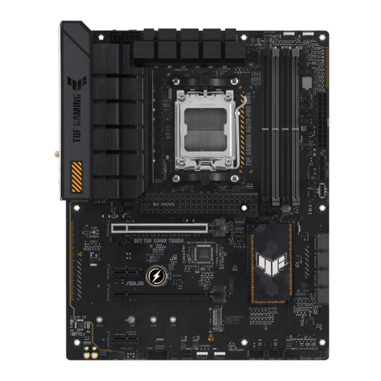 ASUS TUF GAMING A620-PRO WIFI AM5 DDR5 6400 2xM2 USB3.2 AX WF+BT AURA RGB ATX - 90MB1FR0-M0EAY0