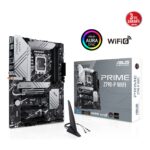 ASUS PRIME Z790-P WIFI LGA1700 DDR5 7200 DP HDMI 3xM2 USB3.2 AX WiFi+BT AURA ATX / 90MB1CJ0-M1EAY0-KAR61684 - Görsel 2