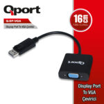 QPORT DISPLAY to VGA ÇEVİRİCİ (Q-DP-VGA) / Q-DP-VGA-KAR62249 - Görsel 2
