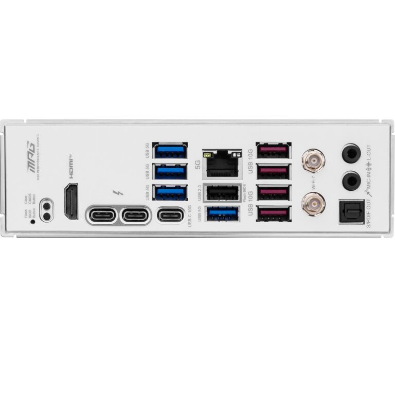 MSI MPG Z890I EDGE TI WIFI 1851P DDR5 8600(OC) USB M2 2xTB4 HDMI DP 5G Wifi7 mIT - MPG Z890I EDGE TI WIFI