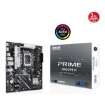 ASUS PRIME B860M-K Intel B860 LGA1851 DDR5 8800 Çift M2 AURA RGB 2.5Gbit LAN mAT / 90MB1JT0-M0EAY0-KAR61670 - Görsel 2