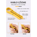 TRKLink TRK-E-03 Cat5-6 Kablo Ayırıcı ve Düzenleyici / TRK-E-03-KAR64995 - Görsel 4