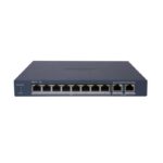 Hikvision DS-3E1310P-EI/M 8Port 10/100 Yönetilebilir Poe 60W Switch - DS-3E1310P-EI/M