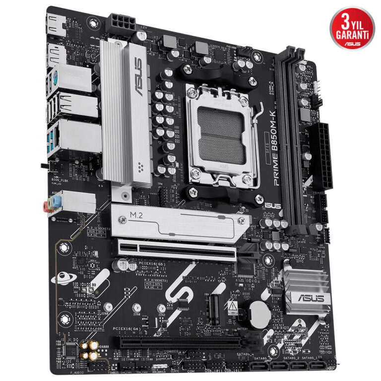 Asus PRIME B850M-K AM5 DDR5 Ses+2.5GLan HDMI DP 2xM2 USB3.2 mATX - 90MB1LV0-M0EAY0