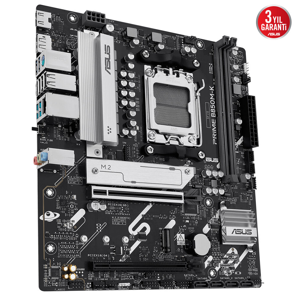 Asus PRIME B850M-K AM5 DDR5 Ses+2.5GLan HDMI DP 2xM2 USB3.2 mATX- 90MB1LV0-M0EAY0 Asus PRIME B850M-K AM5 DDR5 Ses+2.5GLan HDMI DP 2xM2 USB3.2 mATX - 90MB1LV0-M0EAY0