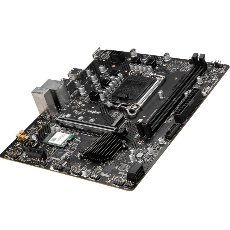 MSI PRO H610M-S DDR4 1700P DDR4 3200(OC) HDMI M.2 USB3.2 1x 1G LAN mATX - PRO H610M-S DDR4