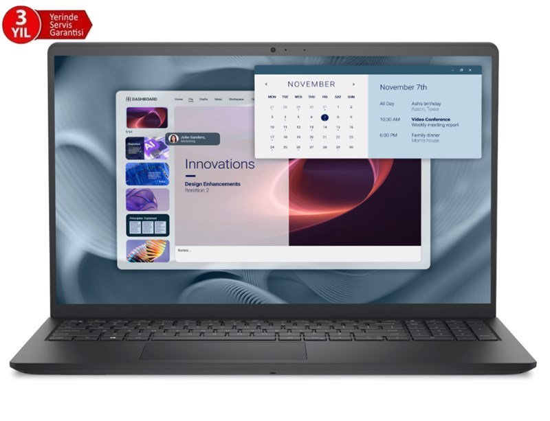 Dell Pro 15 Essential i7-1355U 15.6" FHD 16GB 512SSD DOS - 2 Yıl Yerinde Garanti- Bil.Diz.0396 Dell Pro 15 Essential i7-1355U 15.6" FHD 16GB 512SSD DOS - 2 Yıl Yerinde Garanti - Bil.Diz.0396