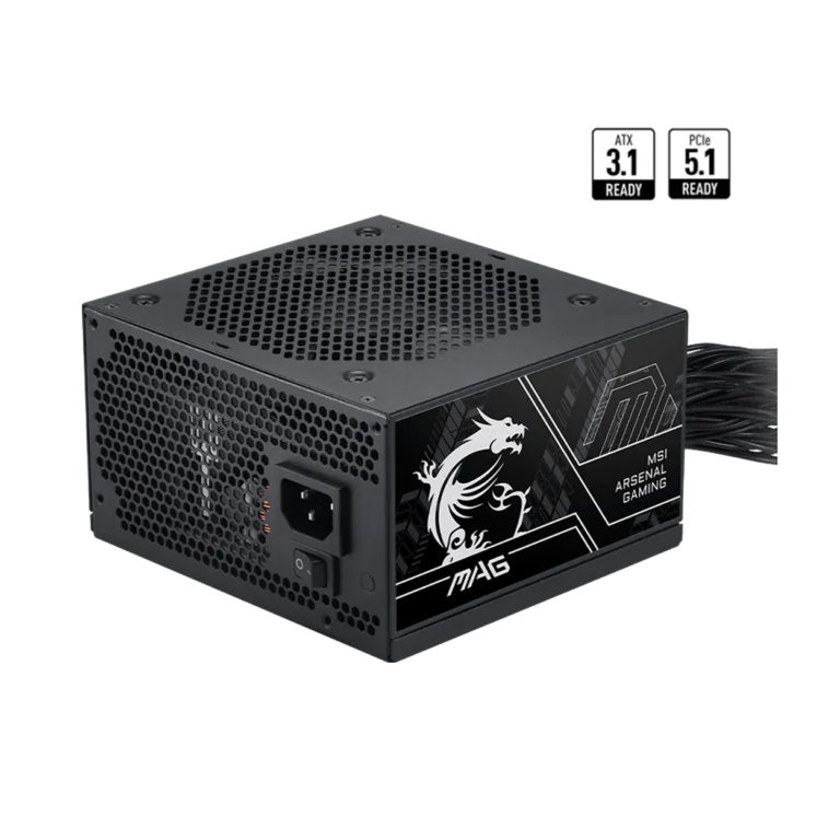 MSI MAG A750BN PCIE5 III 750W 80+ BRONZE  ATX 3.1 PCIE 5.1 POWER SUPPLY - MAG A750BN PCIE5 III