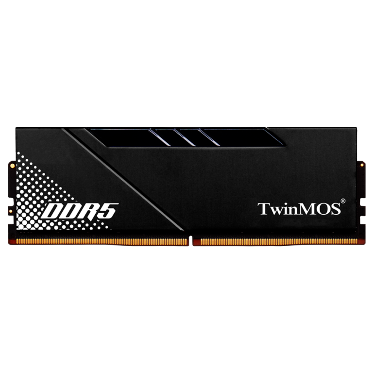 TwinMOS DDR5 16GB 6000MHz CL36 Soğutuculu Desktop Siyah Ram - TMD516GB6000U36B