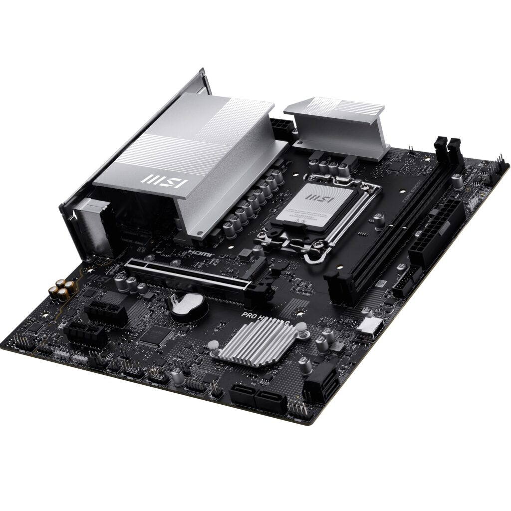 MSI PRO H810M-B DDR5 1851P DDR5 6400(OC) HDMI DP M.2 USB3.2 2.5Lan mATX - PRO H810M-B