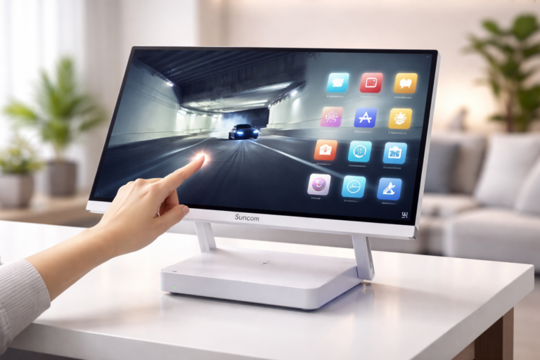 SUNCOM Touch SCA-133T i5-14450H 16GB 512GB SSD O/B Dokunmatik 27" Beyaz DOS All in One PC Bataryalı - 41197
