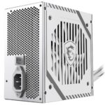 MSI MAG A650BNL WHITE 650W 80+Bronze 120mm Power Supply - MAG A650BNL WHITE