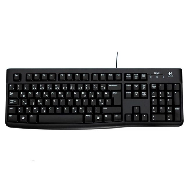 Logitech K120 F Türkçe USB Klavye (920-004163)- oem.kmf.0012 Logitech K120 F Türkçe USB Klavye (920-004163) - oem.kmf.0012