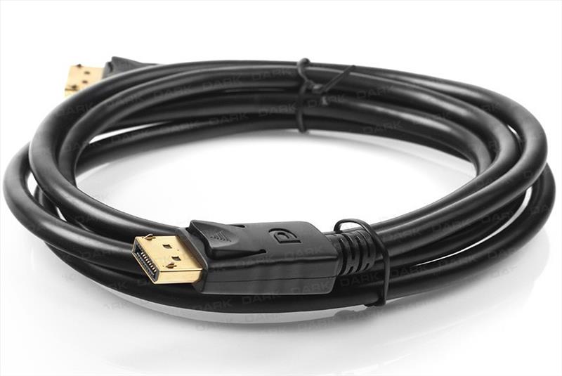 DARK DK-CB-DPL150 1.5 Mt DisplayPort Kablo 1080P (Altın Uçlu)- 28980 DARK DK-CB-DPL150 1.5 Mt DisplayPort Kablo 1080P (Altın Uçlu) - 28980