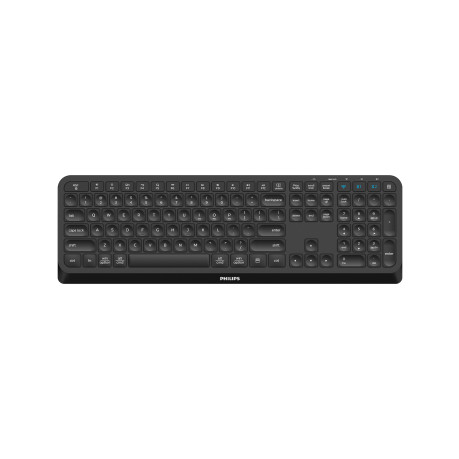 Philips Kablosuz Bluetooth Q Klavye Siyah (SPK6407B) - SPK6407B