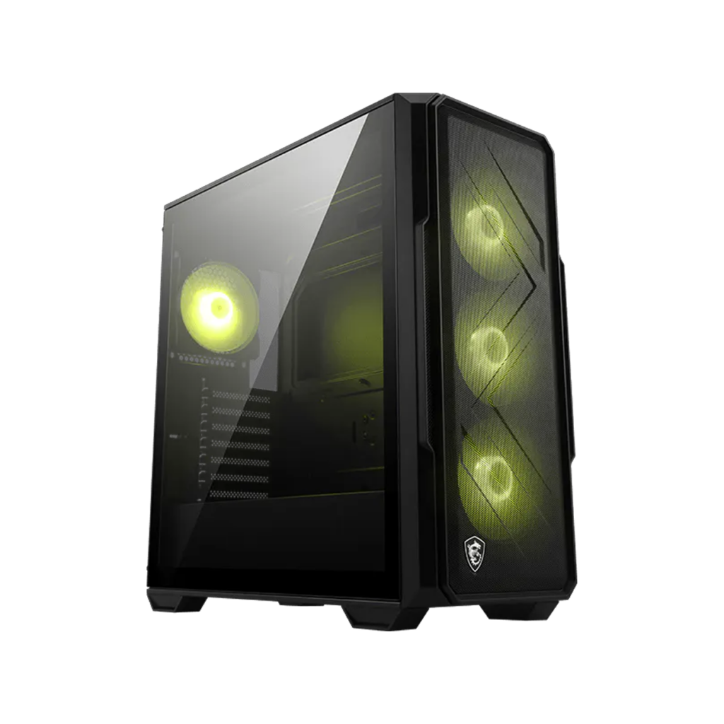 MSI MAG FORGE 340R AIRFLOW TEMPERLİ CAM 4X120MM ARGB FAN ATX GAMİNG KASA - MAG FORGE 340R AIRFLOW