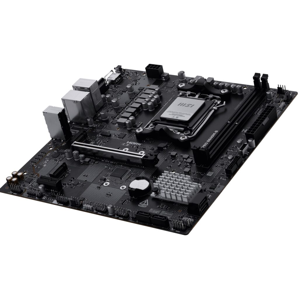 MSI PRO B840M-B AM5 DDR5 8000(OC) M.2 USB 2.5G Lan HDMI VGA mATX - PRO B840M-B