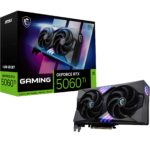MSI 16GB GEFORCE RTX 5060 TI 16G GAMING OC GDDR7 [128bit]  PCIE 5.0 1xHDMI 3xDP - GEFORCE RTX 5060 TI 16G