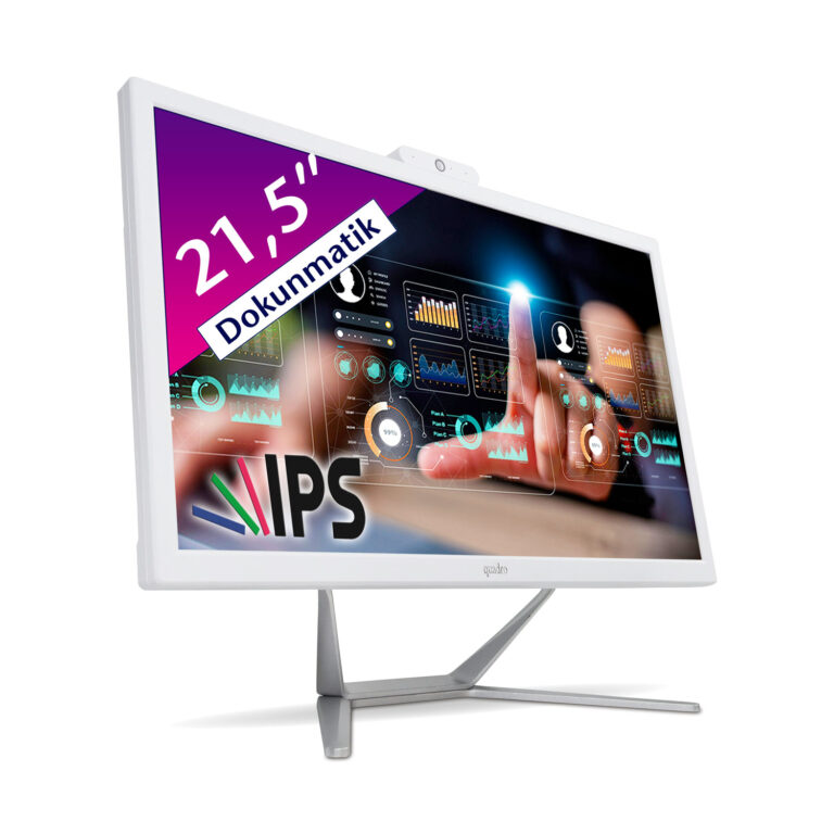 QUADRO STARK TOUCH H8122 T45825 i5-4590S 8GB 256GB SSD Dokunmatik 21.5" DOS All in One PC - 40524