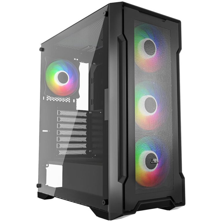 PowerBoost PB-PS6849B 650W 80+ Bronze USB 3.0 Mesh 4*12cm Rainbow Mid-T ATX Kasa - JBST-PBPS6849B