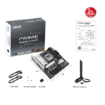 ASUS PRIME B840M-K AMD B840 AM5 DDR5 8000 2xM2 USB3.2 AURA RGB 2.5Gbit LAN mATX / 90MB1PK0-M0EAY0-KAR64734 - Görsel 3