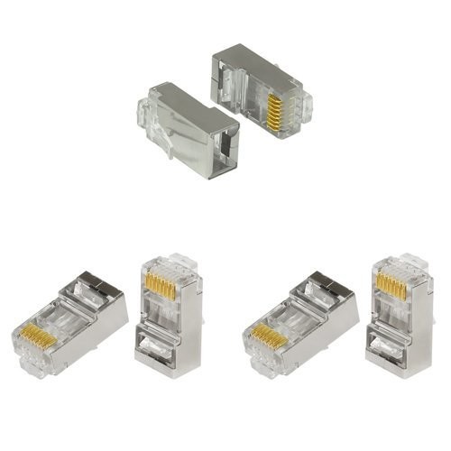 FRISBY FNW-RJ4522N 100 PAKET FTP CAT6 METAL KONNEKTÖR - FNW-RJ4522N