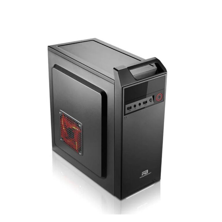 PowerBoost VK-B003S 300W  Kulplu Shiny Piano Siyah ATX Kasa - VK-B003S