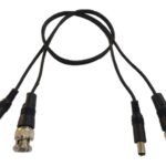 MERVESAN KABLOLU BNC KONNEKTÖR + POWER JAK FİŞ 2.1 MM 2li (MRW-BNC/DC ARA) - MRW-BNC/DC ARA