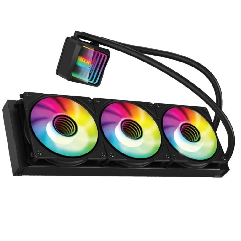 PowerBoost ALPHA 360B ARGB Fanlı 360mm (LGA1700/AM4/AM5) Uyumlu Sıvı Soğutma - fan.00007
