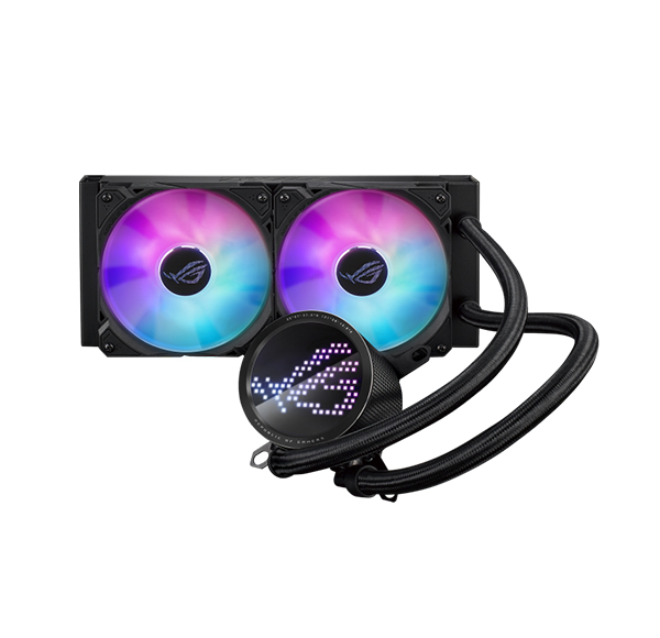 Asus ROG RYUO III 240 ARGB ANIME MATRIX LED Ekran ROG 120mm ARGB CPU Soğutucu - Bbi.Isl.Sog.0067