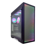 QUADRO QT100 TITAN Gaming Kasa Pencereli 3D 4xRGB FAN / QT100-KAR64348 - Görsel 2
