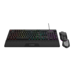 RAMPAGE ECLIPSE Siyah Usb RGB Aydınlatmalı Q Gaming Oyuncu Klavye Mouse Set / ECLIPSE-KAR64717 - Görsel 3
