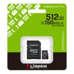 Kingston SDCS3 512GB Micro SD Canvas Select Plus 10 Hafıza Kartı  (SDCS3/512GB) - Bbi.Isl.Dep.Sd.0026
