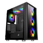 1ST Player AR7-G 750W 80+Silver ARGB USB3.0 ATX Siyah Kasa - Bbi.Isl.Kas.Kas.0119