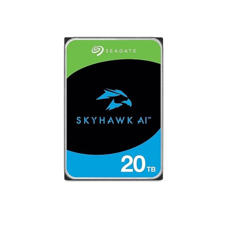 SEAGATE SKYHAWK AI 20 TB 512MB SATA  7/24 Güvenlik HDD - ST20000VE003