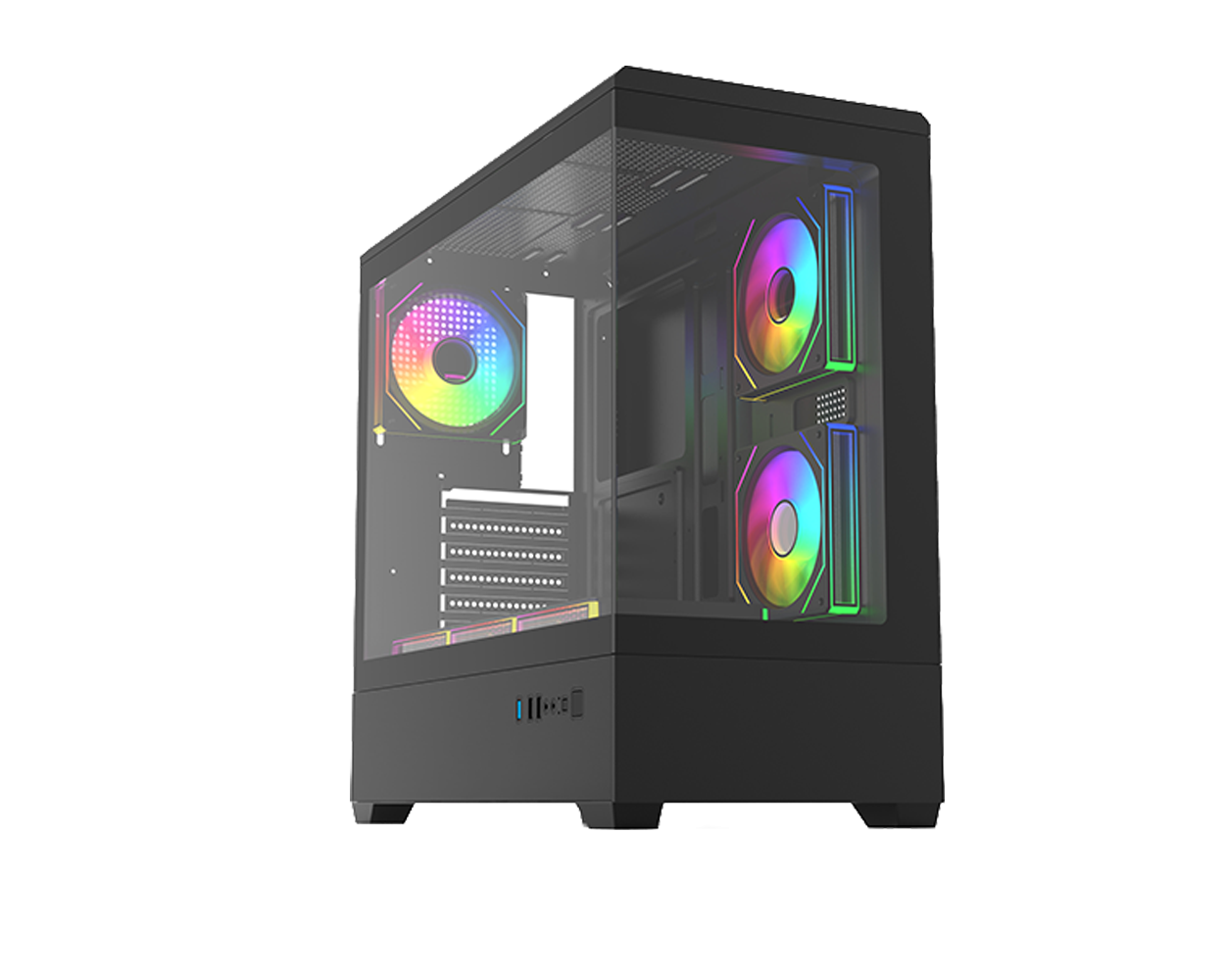Frisby TUNDRA 750W (6x ARGB Fan) 80+Bronze Gaming Kasa (FC-9585G)- Bbi.Isl.Kas.Kas.0130 Frisby TUNDRA 750W (6x ARGB Fan) 80+Bronze Gaming Kasa (FC-9585G) - Bbi.Isl.Kas.Kas.0130
