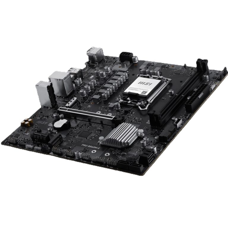MSI PRO B860M-E 1851P DDR5 6400(OC) HDMI DP M.2 5GLan mATX - PRO B860M-E