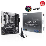 ASUS B860M MAX GAMING AX LGA1851 DDR5 8666 DP 3xM2 USB3.2 WiFi 6+BT 2.5Gbit mATX / 90MB1JZ0-M0EAY0-KAR64229 - Görsel 2