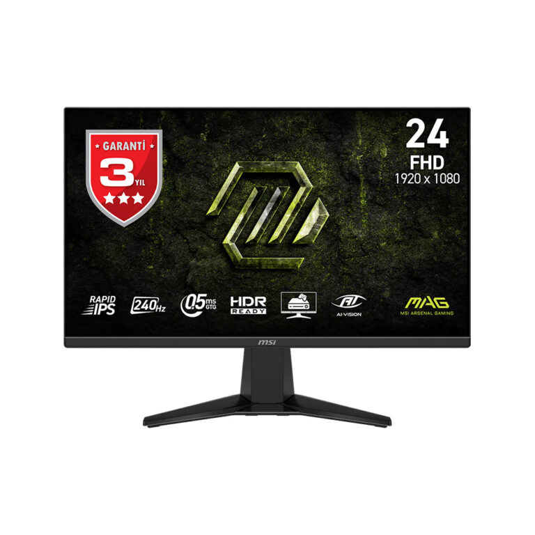 23.8" MSI MAG 245F X24 0.5ms 240Hz FHD IPS 2xHDMI DP Flat Gaming Monitör - MAG 245F X24