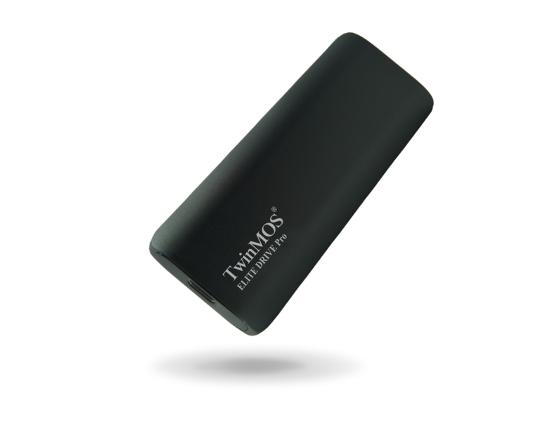 TwinMOS 2TB External SSD USB/Type-C 1100-1050MB/s (Dark Gray) (PSSD2TBEDP) - Bbi.Isl.Dep.Hsd.0022