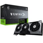 MSI 32GB GEFORCE RTX 5090 32G VENTUS 3X OC GDRR7 [512bit] PCI 5.0 1xHDMI 3xDP - GEFORCE RTX 5090 32G VEN