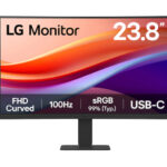 Lg 23.8" 24U421A-B FHD 5ms 100Hz Usb-C/Hdmi VA Curved Monitör - Bbi.Isl.Mon.0240