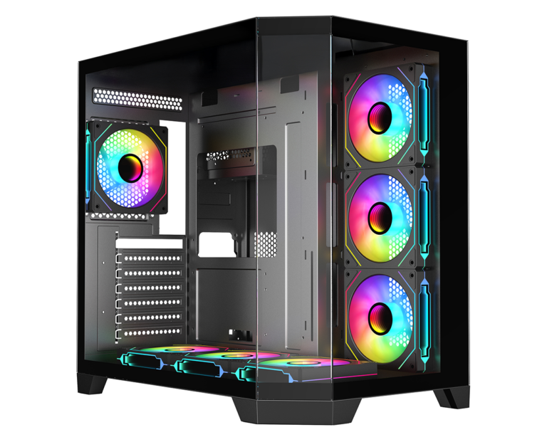 Frisby 850W 80+ Bronze Gaming Kasa (7X RGB Fan)(FC-9550G) - Bbi.Isl.Kas.Kas.0110