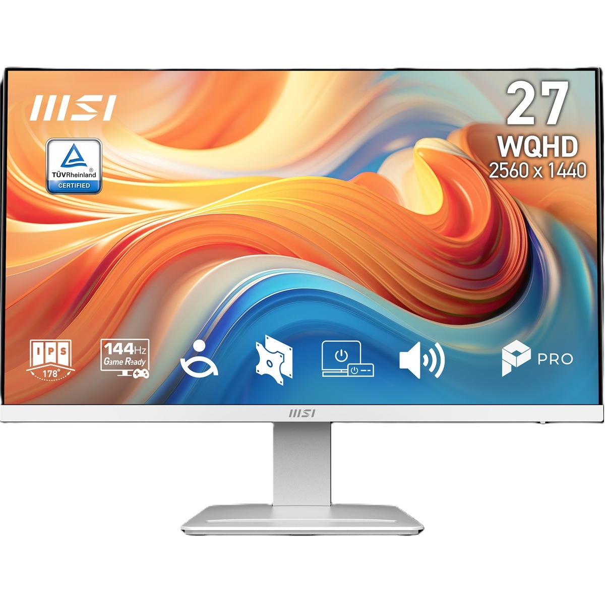 27" MSI PRO MP273QW E14 1ms 144Hz 2560x1440 IPS HDMI DP Beyaz Flat Monitör- PRO MP273QW E14 27" MSI PRO MP273QW E14 1ms 144Hz 2560x1440 IPS HDMI DP Beyaz Flat Monitör - PRO MP273QW E14