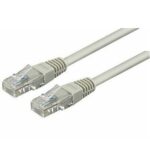 Flaxes 1 Metre Cat6 Gri Patch Network Kablo (FNK-601G) - FNK-601G