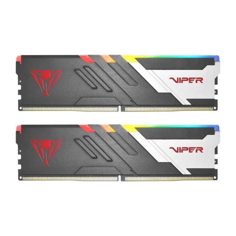 Patriot Viper Venom 32GB (2x16GB) DDR5 6000MHz CL36 RGB Gaming PC Ram [PVVR532G6 - PVVR532G600C36K