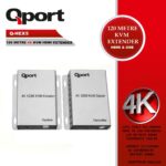 Qport Q-HEX5 120 Metre Cat6 KVM 4K HDMI Çoklayıcı (2'li Paket) - Q-HEX5